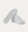 Misto Slip-On Sneaker In White Leather - Ace Marks