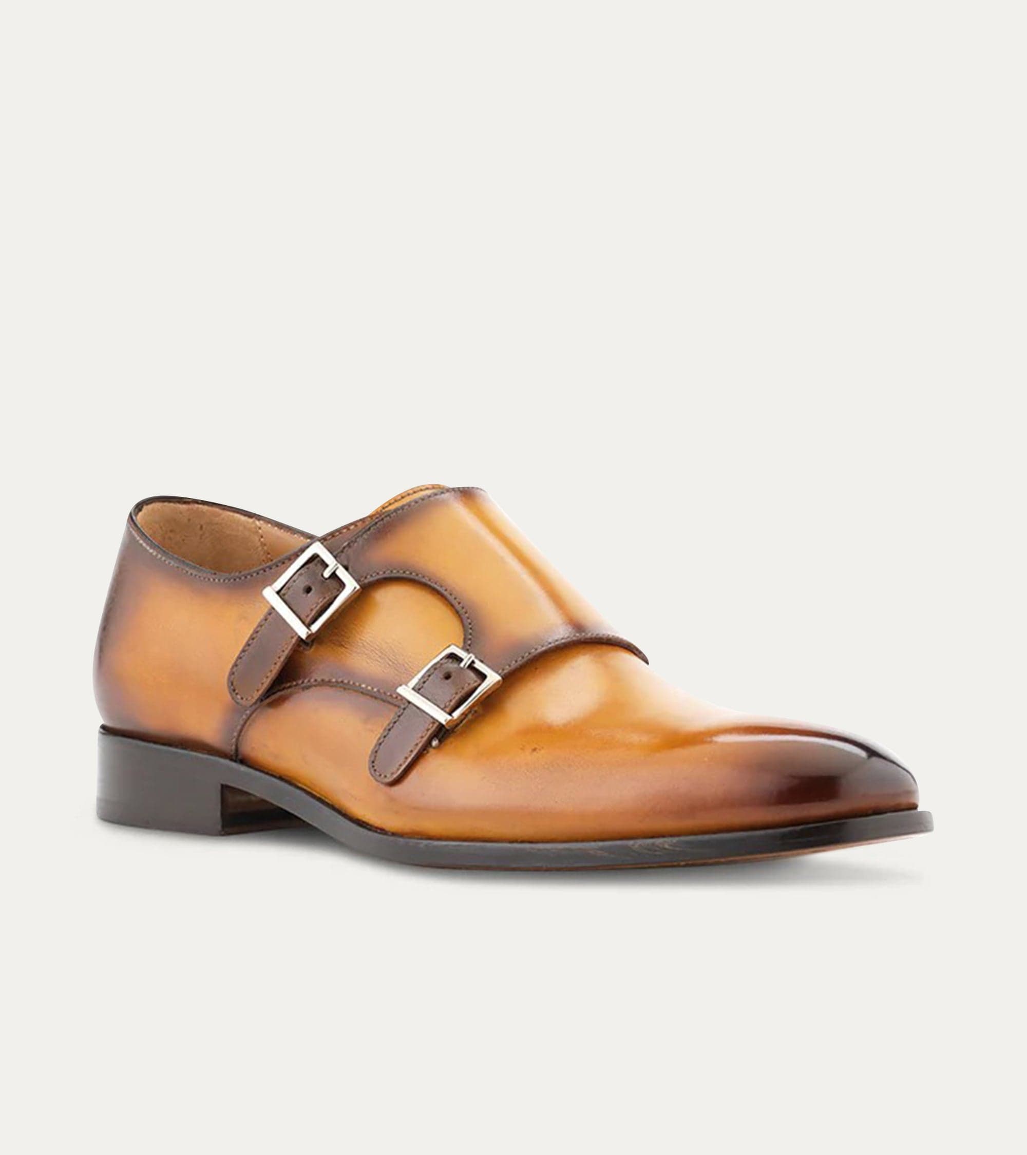 Dress Shoe Monkstrap Bourbon Nicol Ace Marks Dress Shoe Monkstrap Bourbon Nicol Ace Marks