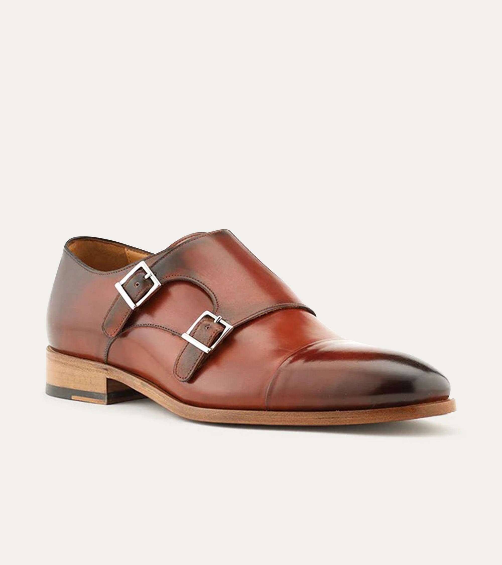 Dress Shoe Monkstrap Brandy Nicol Antique E (Wide) / 15 Dress Shoe Monkstrap Brandy Nicol Antique E (Wide) / 15