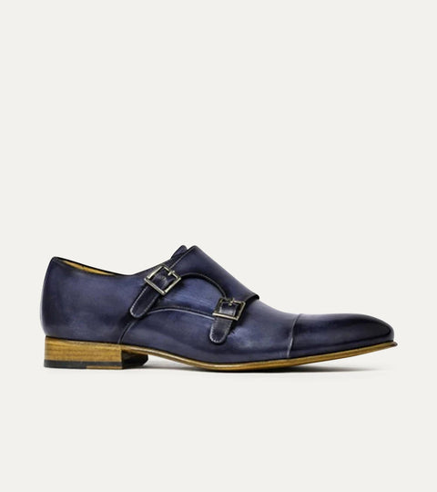 Monkstrap Vela Blue Nicol Antique - Ace Marks