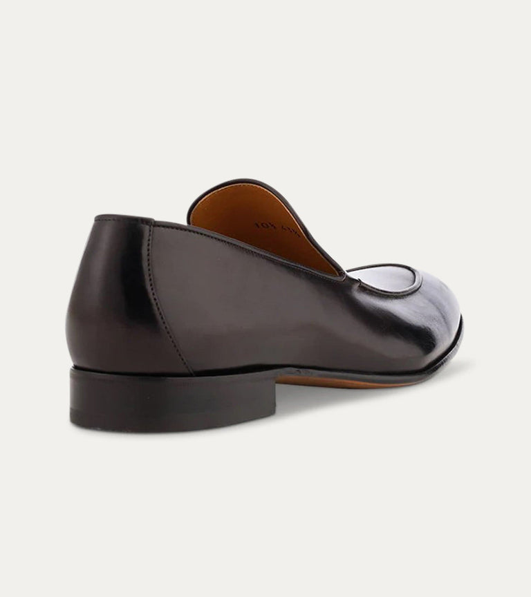 Noah Apron Front Loafer in Black - Ace Marks