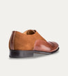 Brown Suede and Brown Leather Lace-Up Dress Shoe - Ace Marks