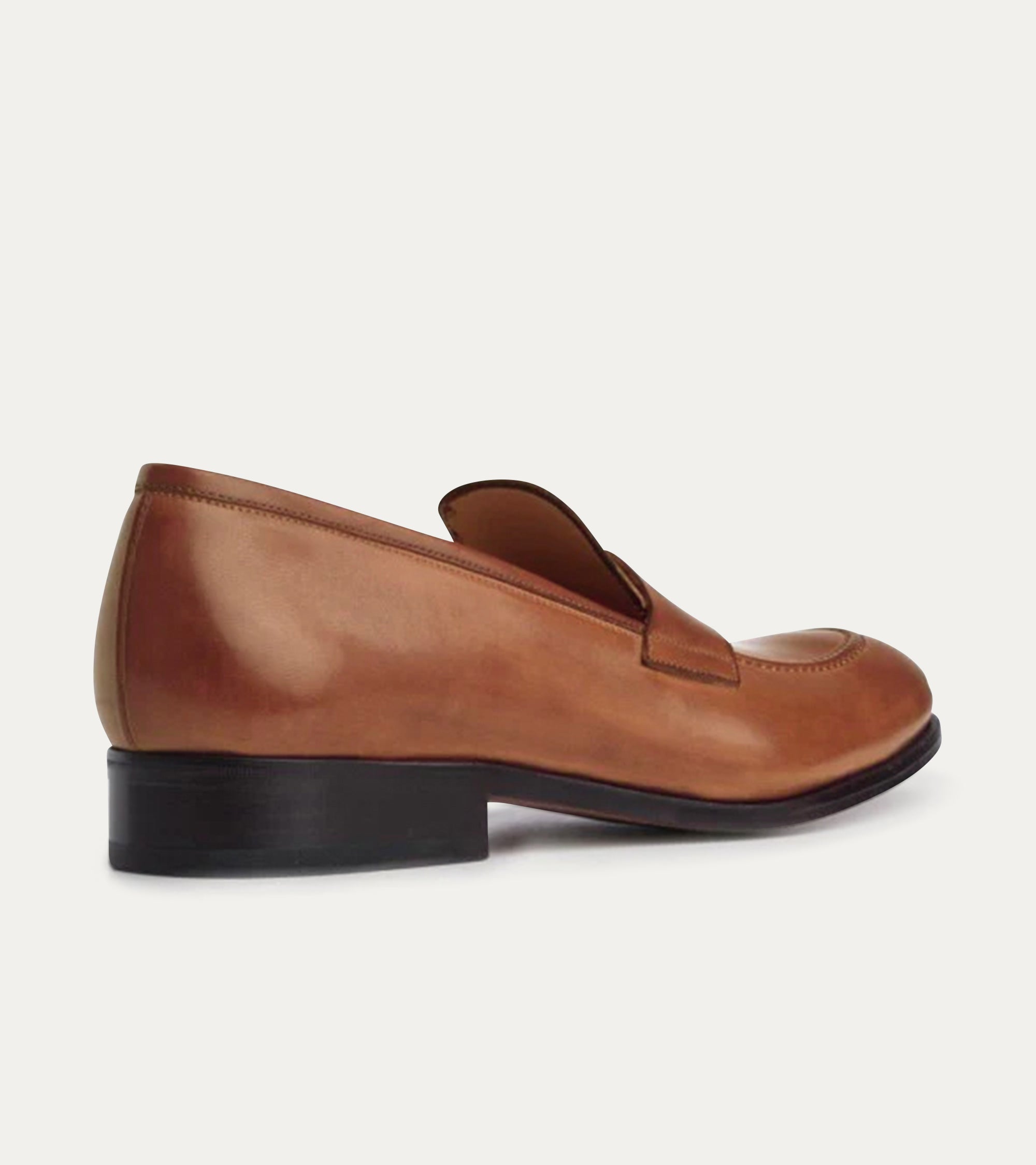 Dress Shoe Penny Loafer Cuoio Antique Leather 9 / D (Medium)