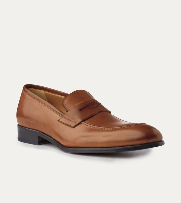 Penny Loafer Cuoio Antique - Ace Marks