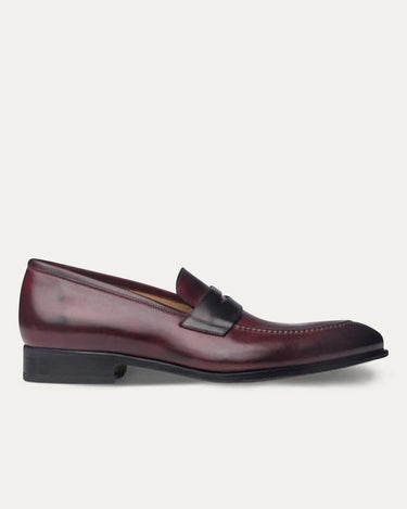 Penny Loafer Diablo Antique & Dark Grey - Ace Marks
