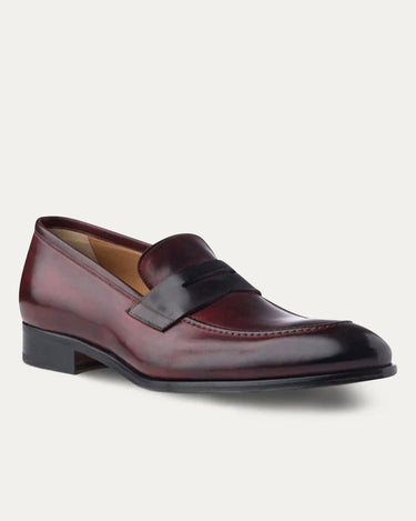 Penny Loafer Diablo Antique & Dark Grey - Ace Marks