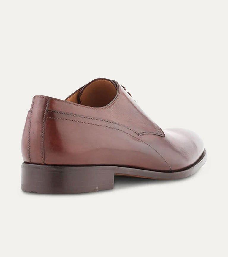 Plain Toe Blucher Brown Antique - Ace Marks