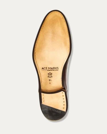 Plain Toe Blucher Brown Antique - Ace Marks