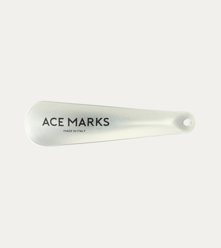 7.5 Inch Silver Metal Shoe Horn - Ace Marks