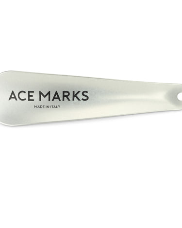 7.5 Inch Silver Metal Shoe Horn - Ace Marks