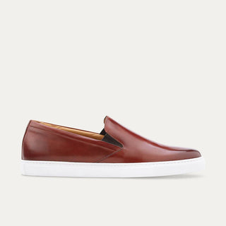Slip On Sneaker In Brandy Antique - Ace Marks