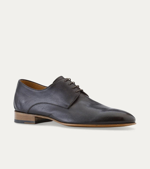 Travel Derby in Dark Brown Buffalo - Ace Marks