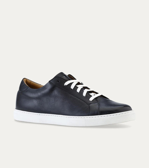 Travel Sneaker In Black Buffalo - Ace Marks
