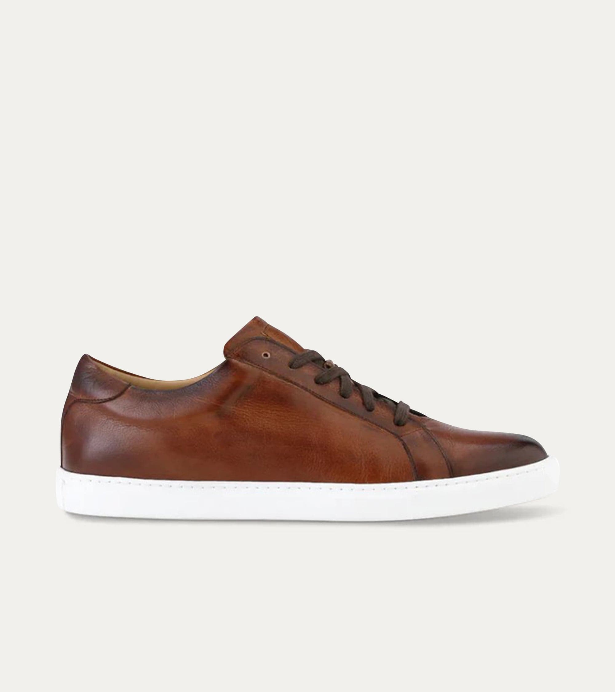 Travel Sneaker In Cuoio Buffalo - Ace Marks