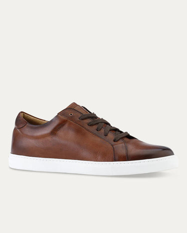 Travel Sneaker In Cuoio Buffalo - Ace Marks