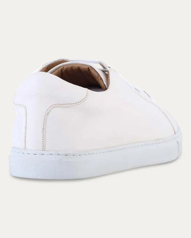 Travel Sneaker In White Buffalo - Ace Marks