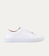 Travel Sneaker In White Buffalo - Ace Marks