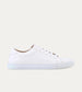 Travel Sneaker In White Buffalo - Ace Marks