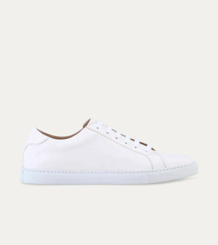 Travel Sneaker In White Buffalo