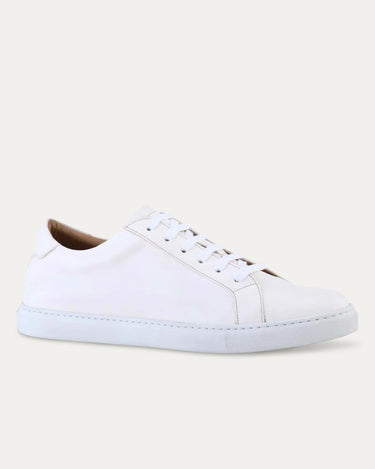 Travel Sneaker In White Buffalo - Ace Marks