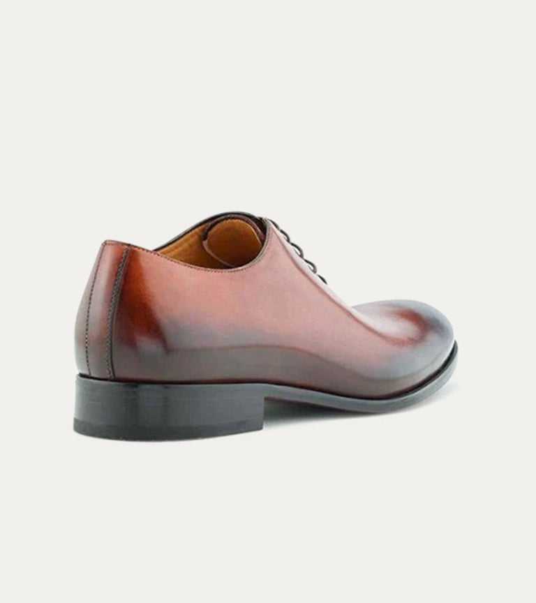 Wholecut Oxford Cognac Tramonto Patina - Ace Marks