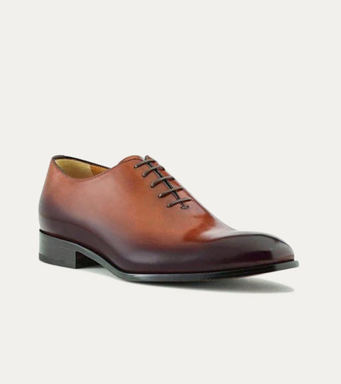 Wholecut Oxford Cognac Tramonto Patina - Ace Marks