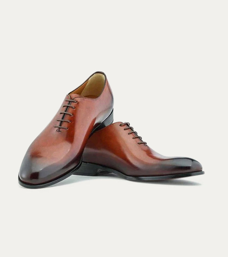 Wholecut Oxford Cognac Tramonto Patina - Ace Marks