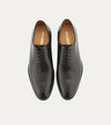 Wholecut Oxford Plain Toe Black Antique - Ace Marks