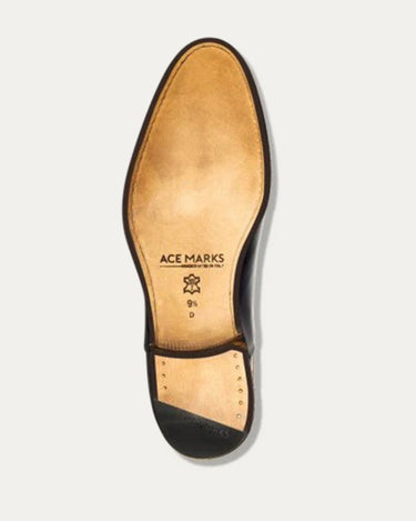 Wholecut Oxford Plain Toe Black Antique - Ace Marks