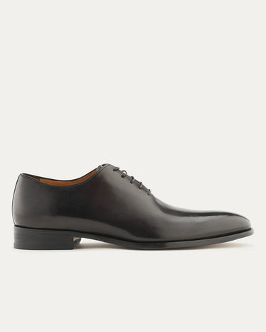 Wholecut Oxford Plain Toe Black Antique - Ace Marks