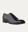 Wholecut Oxford Plain Toe Black Patent - Ace Marks