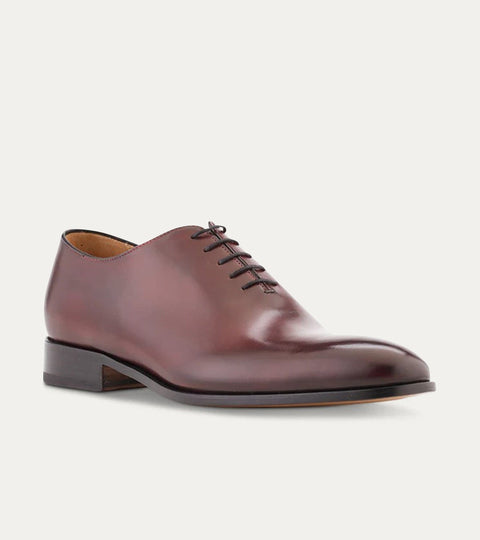 Wholecut Oxford Plain Toe Diablo Antique - Ace Marks
