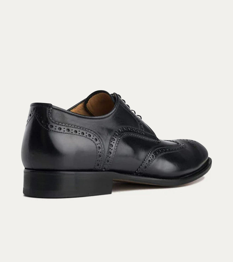 Wingtip Black Antique - Ace Marks
