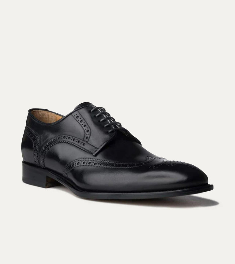 Wingtip Black Antique - Ace Marks