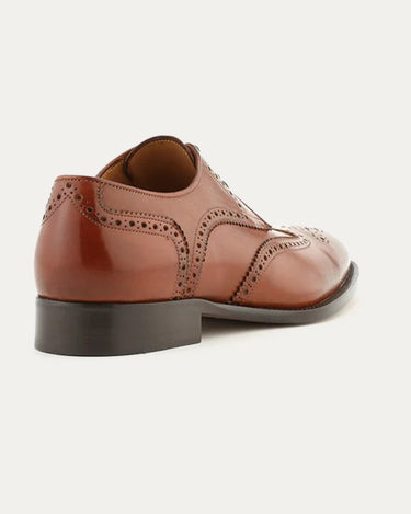 Wingtip Cognac Antique - Ace Marks