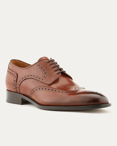 Wingtip Cognac Antique - Ace Marks