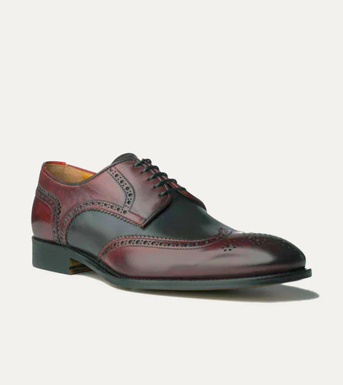 Wingtip Diablo Antique And Dark Grey - Ace Marks