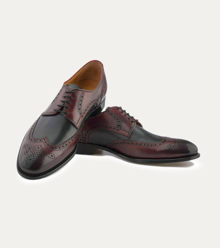 Wingtip Diablo Antique And Dark Grey - Ace Marks