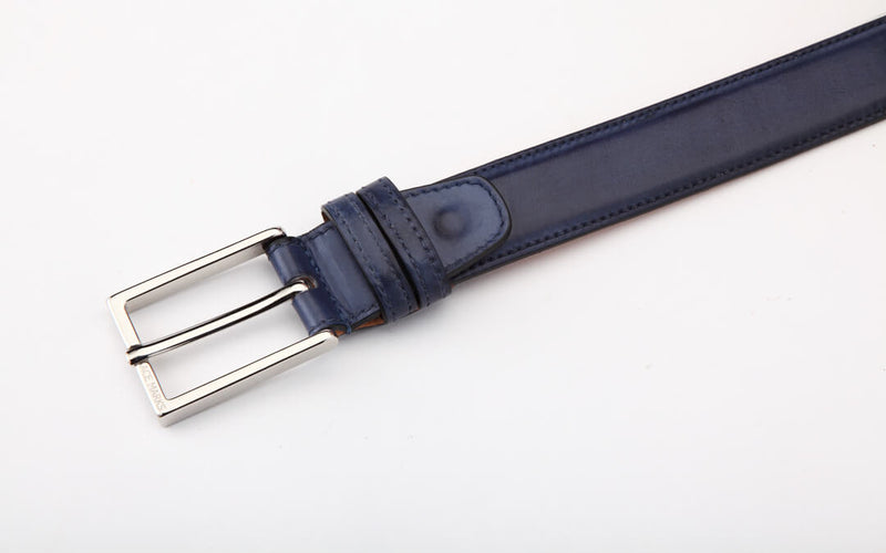 Matching 3.5cm Leather Belt - Ace Marks