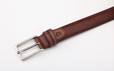 Matching 3.5cm Leather Belt - Ace Marks