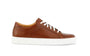 Dress Sneakers In Brown With White Outsole