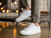 Dress Sneakers In White