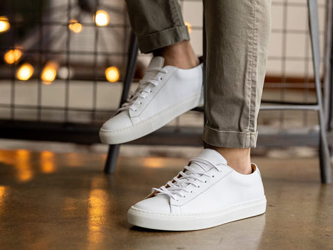 Dress Sneakers In White