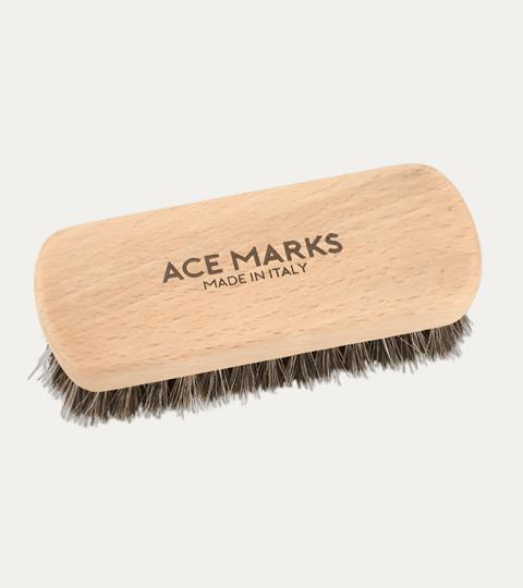 Horsehair Travel Shoe Shine Brush