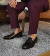 Jack Square Keeper Loafer in Black