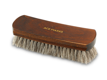 Horse Hair Shoe Shine Brush - Ace Marks