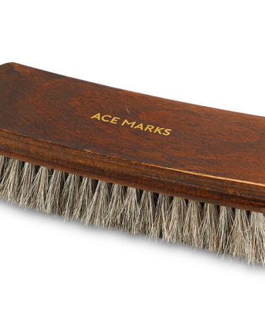 Horse Hair Shoe Shine Brush - Ace Marks