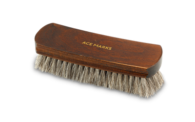 Horse Hair Shoe Shine Brush - Ace Marks
