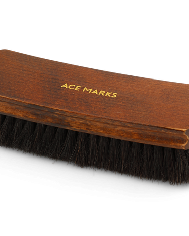 Horse Hair Shoe Shine Brush - Ace Marks