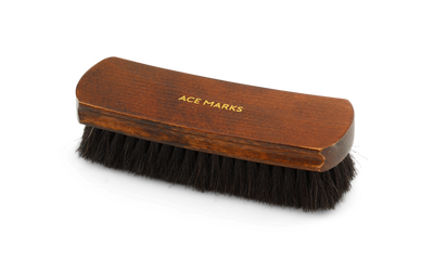 Horse Hair Shoe Shine Brush - Ace Marks